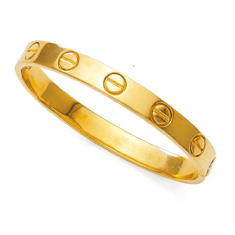 gold cartier bracelet women